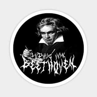 Beethoven Metal Magnet